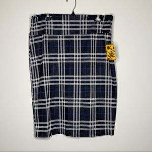 [Hybrid & Co] Plaid Skirt